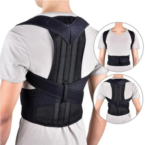 Adjustable Posture Corrector Low Back Support Shoulder Brace Belt for Stable Pose